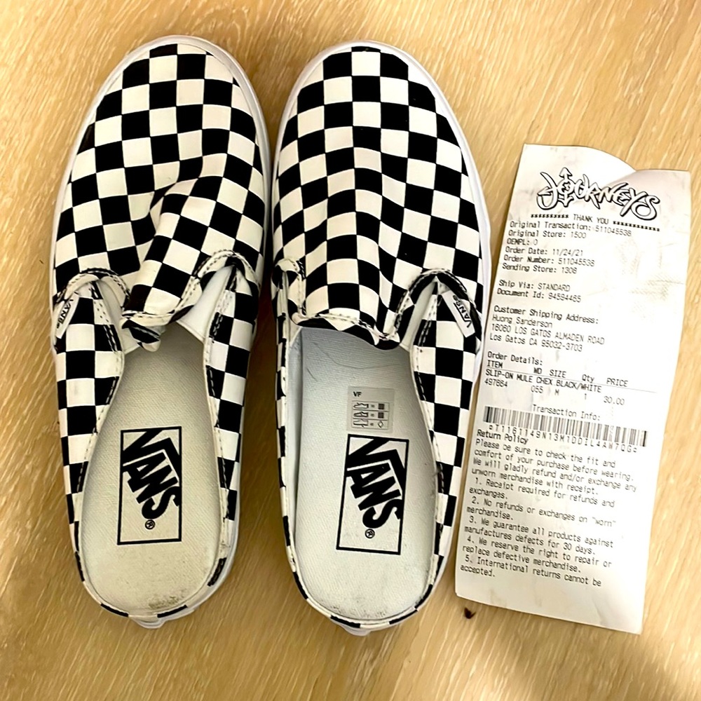 Vans Classic Slip-ons size 7.